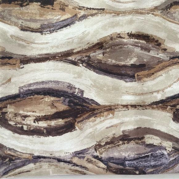 Purple Camel and Black Cotton Velvet Throw Pillow Cover Set of 2 - Picture 2 of 7